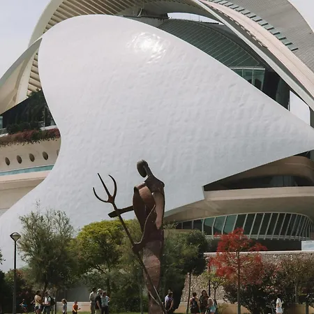 Apartamentos Ciudad De Las Artes Y Las Ciencias Valencia Exterior photo